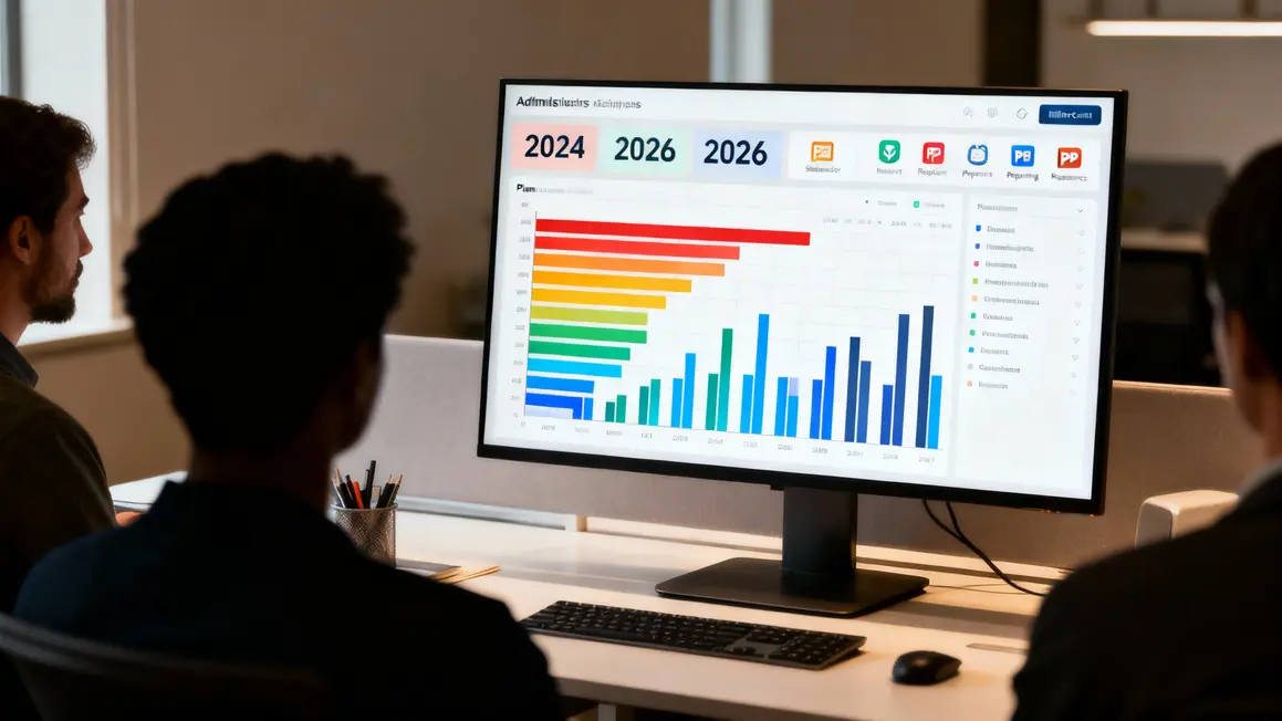Tableaux de bord, plannings, reporting Gesforme Evolution