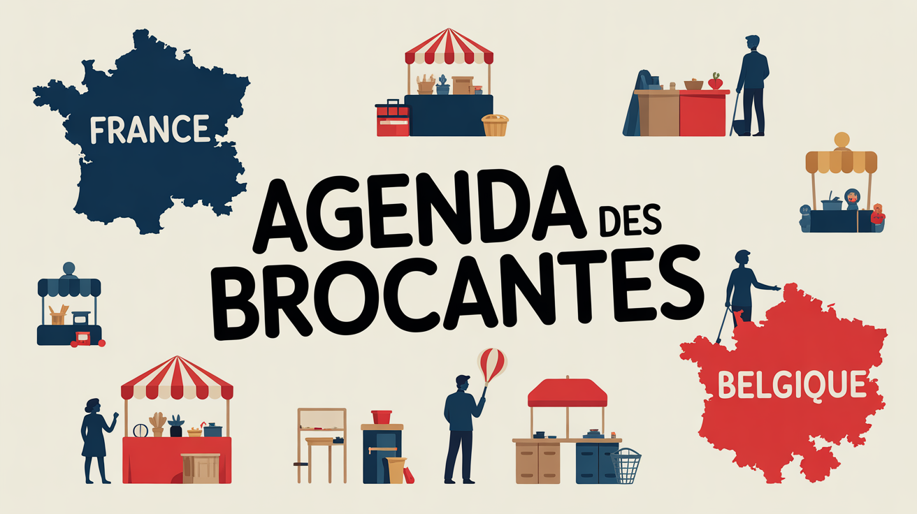 Brocabrac agenda brocantes carte interactive