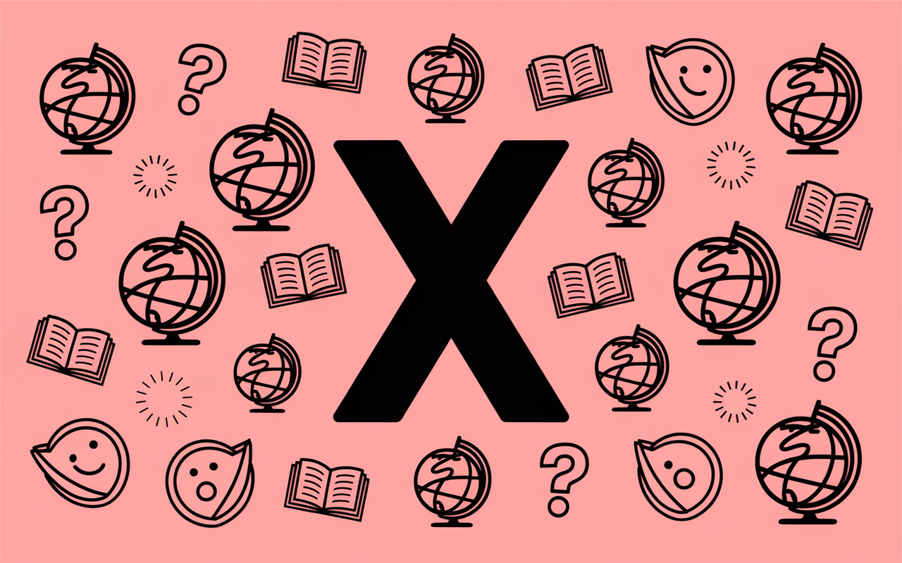 capitale en x lettre x explication