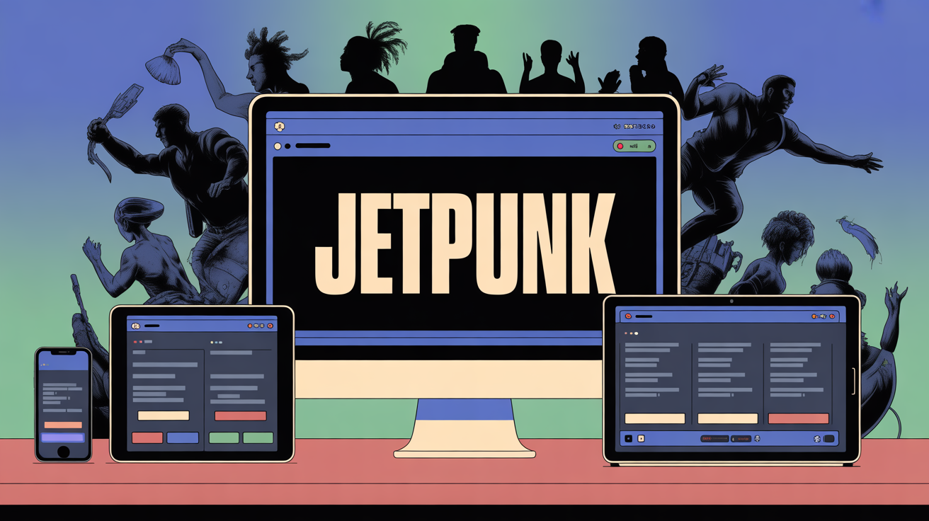 interface quiz jetpunk sur plusieurs devices