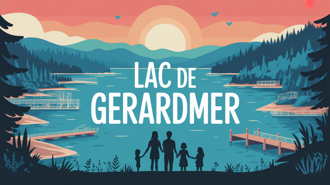 Illustration du Lac de Gerardmer latitude 48.070569 longitude 6.855323