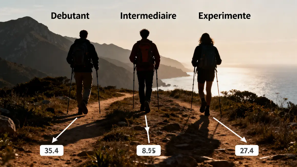 itinéraires randonnée niveaux dénivelé pays basque