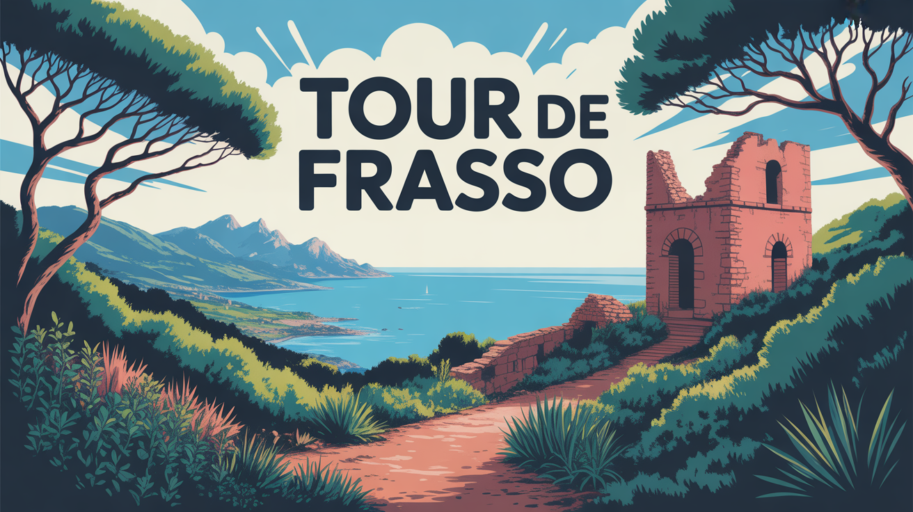 sentier tour de frasso vue maquis mer