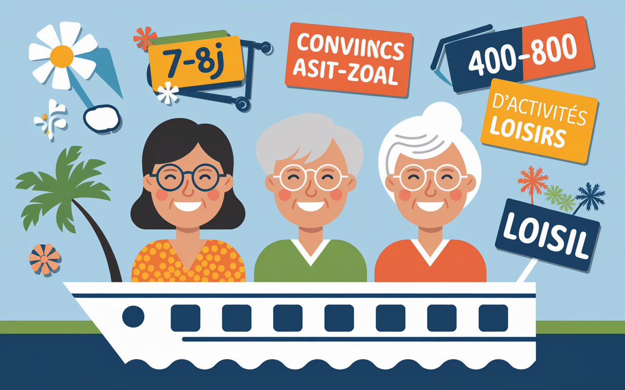formules voyages organisés pour personnes seules 70 ans croisière circuit club